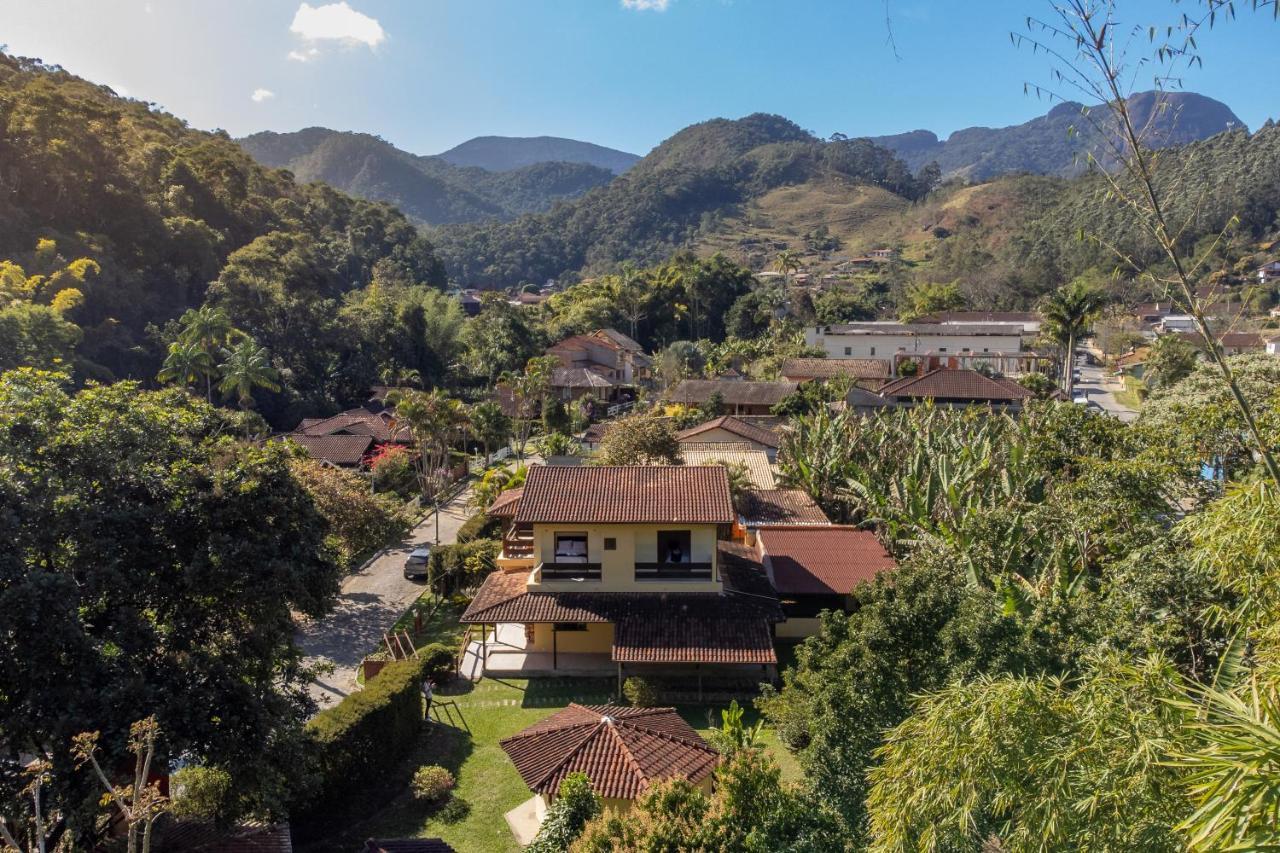 Casa Di Maria 4 Quartos A 500M Centro - Sauna, Piscina, Fogao A Lenha, Churrasqueira - Acesso Privativo Ao Ao Rio - Ideal Para Familias ノバ・フリブルゴ エクステリア 写真