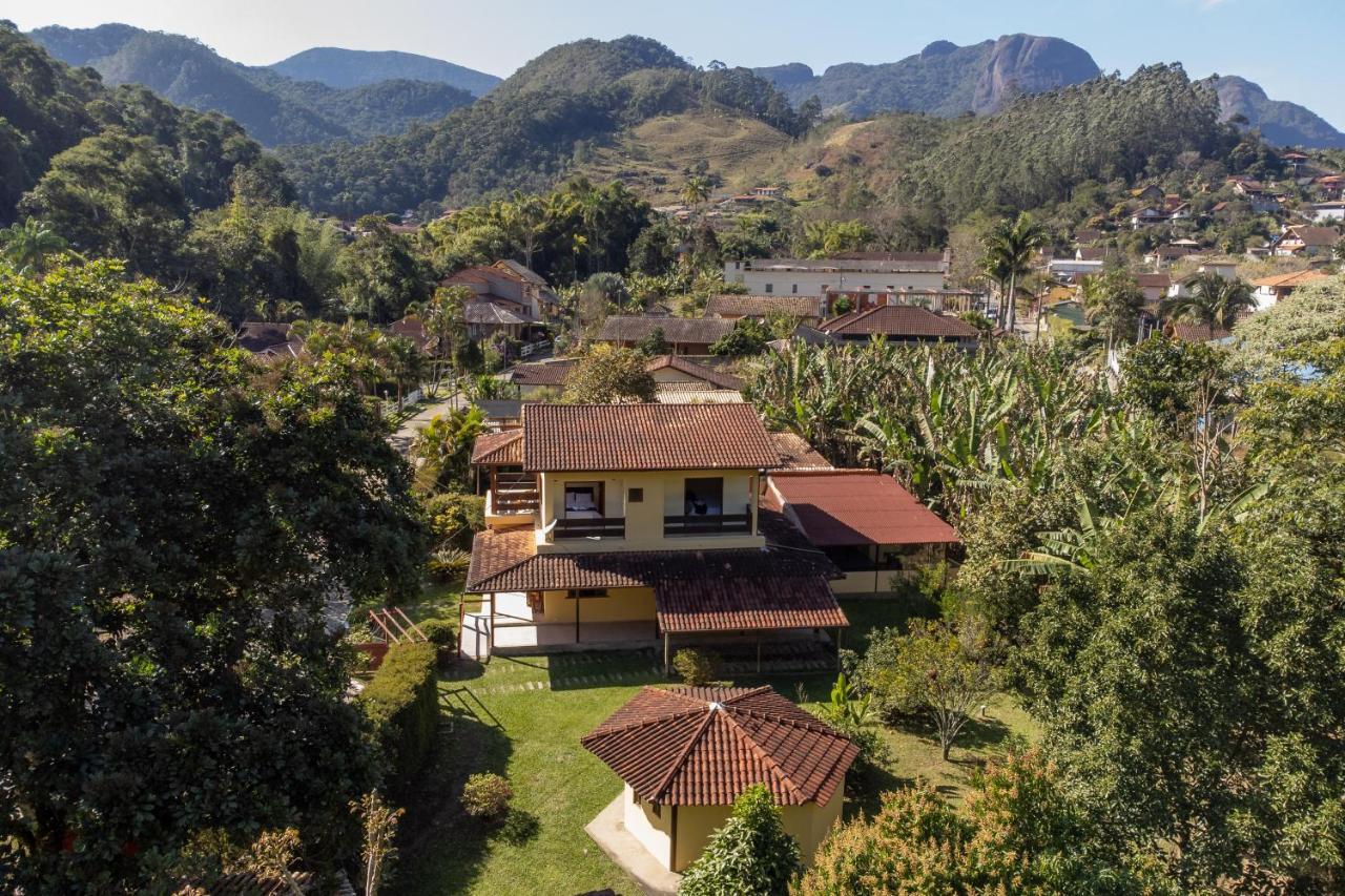 Casa Di Maria 4 Quartos A 500M Centro - Sauna, Piscina, Fogao A Lenha, Churrasqueira - Acesso Privativo Ao Ao Rio - Ideal Para Familias ノバ・フリブルゴ エクステリア 写真