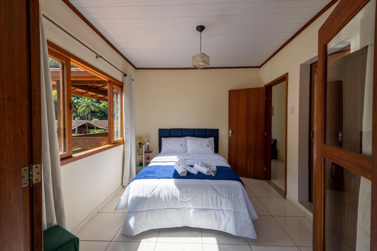 Casa Di Maria 4 Quartos A 500M Centro - Sauna, Piscina, Fogao A Lenha, Churrasqueira - Acesso Privativo Ao Ao Rio - Ideal Para Familias ノバ・フリブルゴ エクステリア 写真