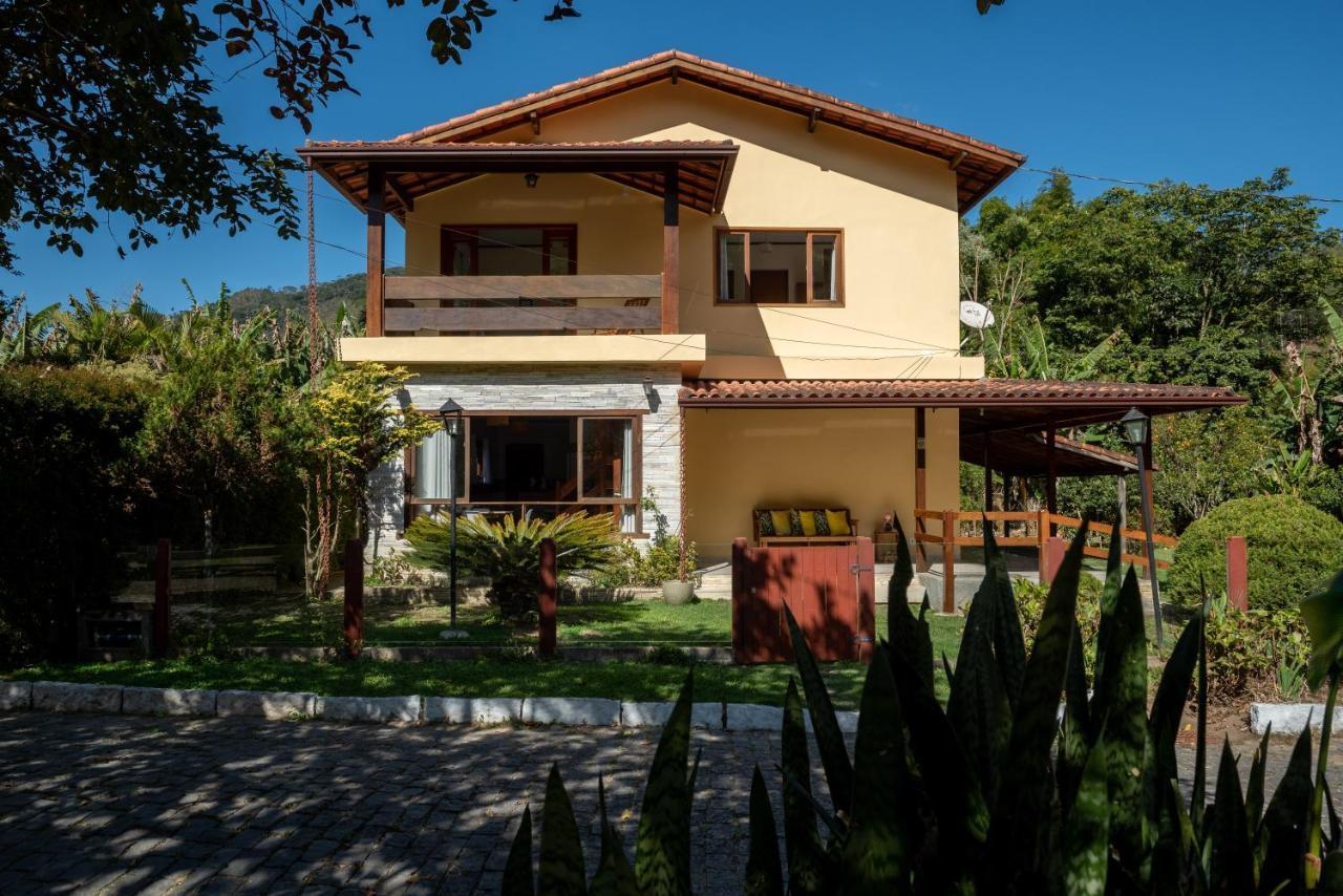 Casa Di Maria 4 Quartos A 500M Centro - Sauna, Piscina, Fogao A Lenha, Churrasqueira - Acesso Privativo Ao Ao Rio - Ideal Para Familias ノバ・フリブルゴ エクステリア 写真