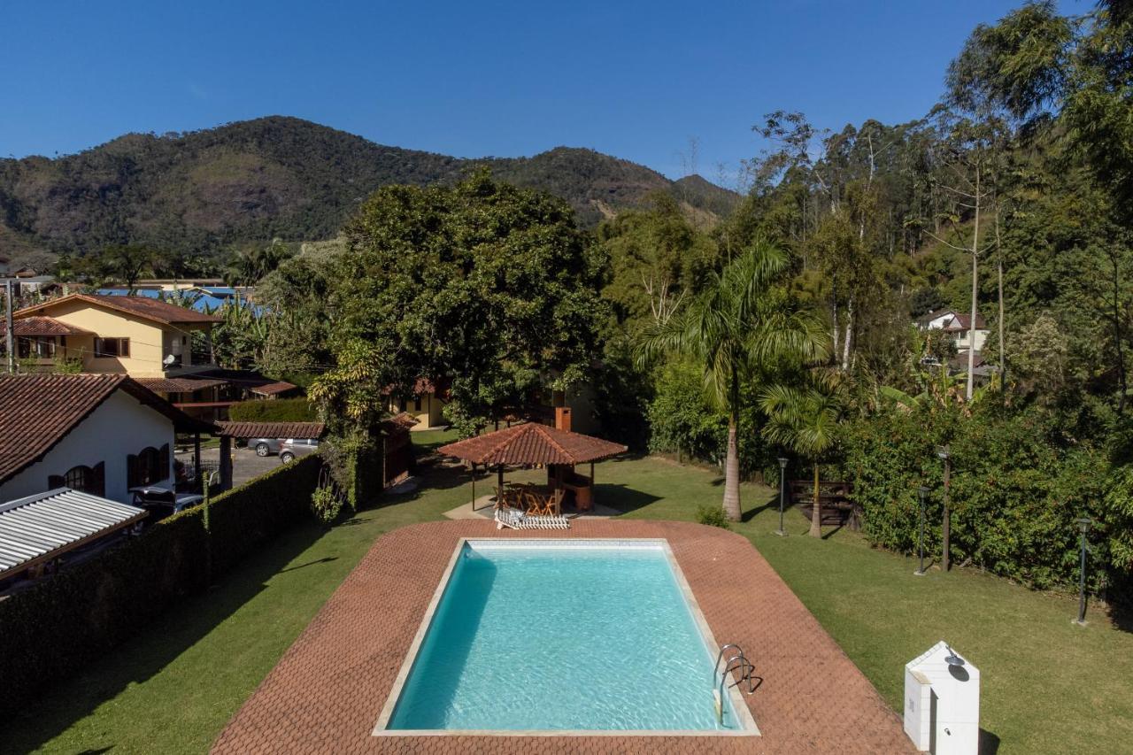 Casa Di Maria 4 Quartos A 500M Centro - Sauna, Piscina, Fogao A Lenha, Churrasqueira - Acesso Privativo Ao Ao Rio - Ideal Para Familias ノバ・フリブルゴ エクステリア 写真