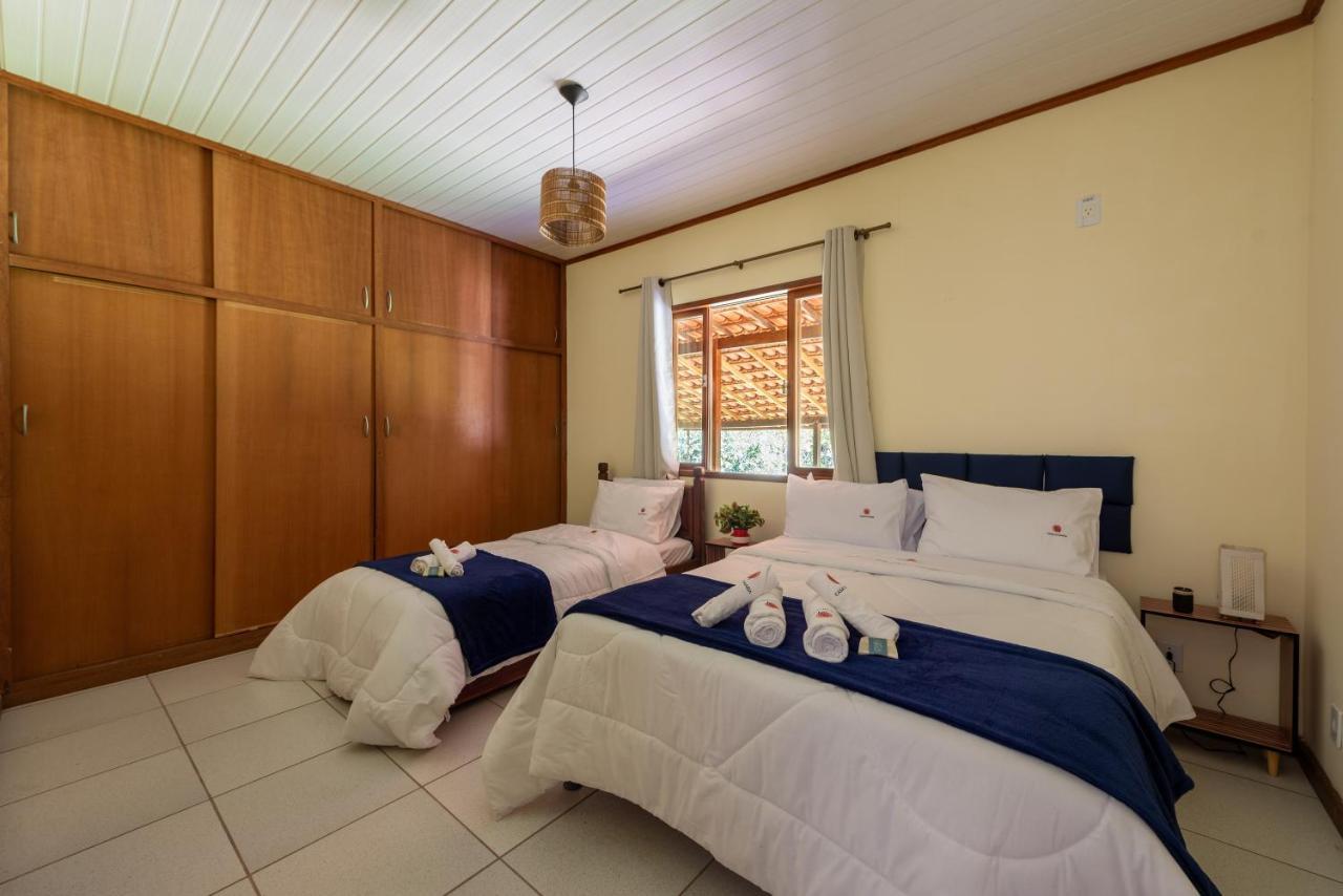 Casa Di Maria 4 Quartos A 500M Centro - Sauna, Piscina, Fogao A Lenha, Churrasqueira - Acesso Privativo Ao Ao Rio - Ideal Para Familias ノバ・フリブルゴ エクステリア 写真