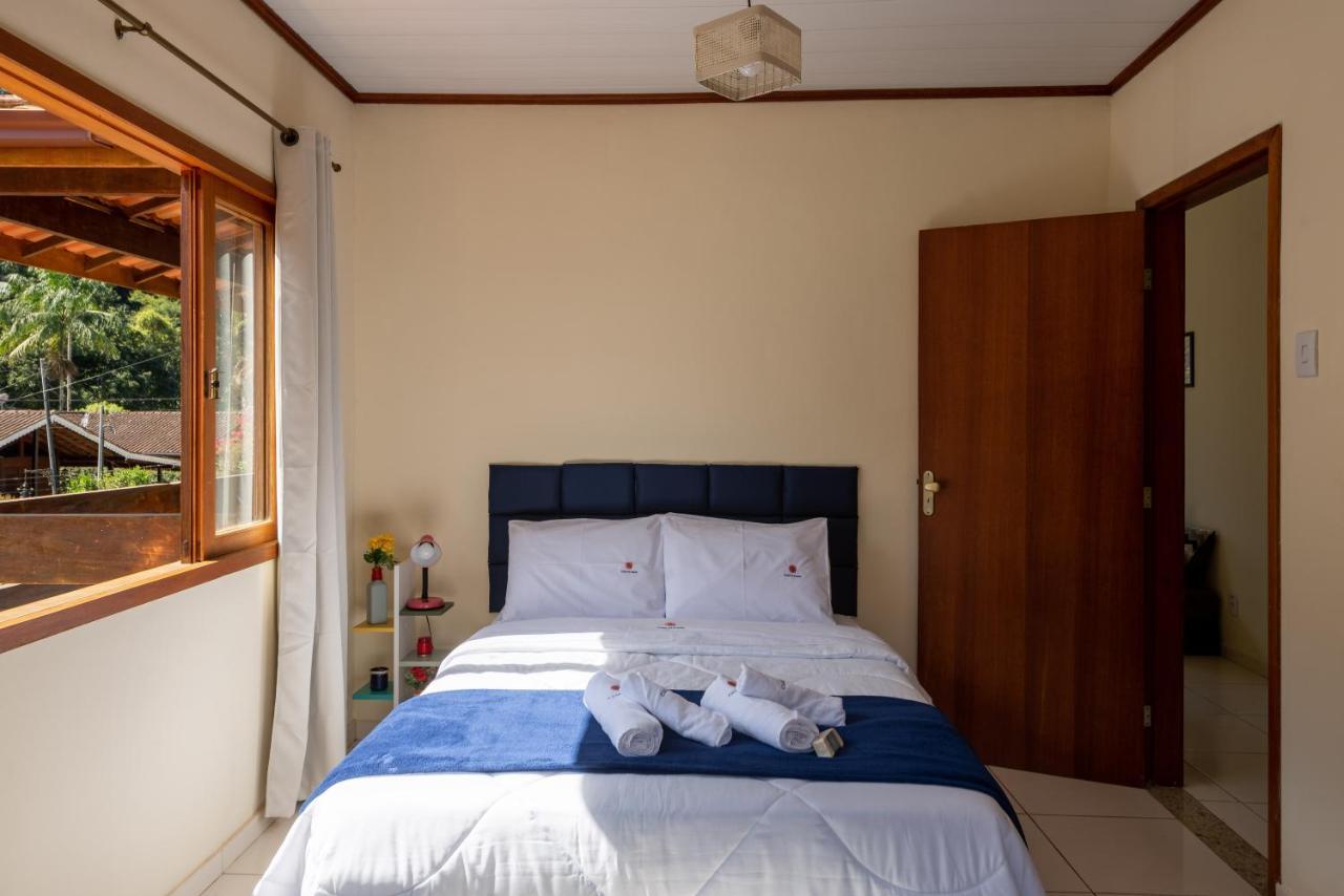 Casa Di Maria 4 Quartos A 500M Centro - Sauna, Piscina, Fogao A Lenha, Churrasqueira - Acesso Privativo Ao Ao Rio - Ideal Para Familias ノバ・フリブルゴ エクステリア 写真