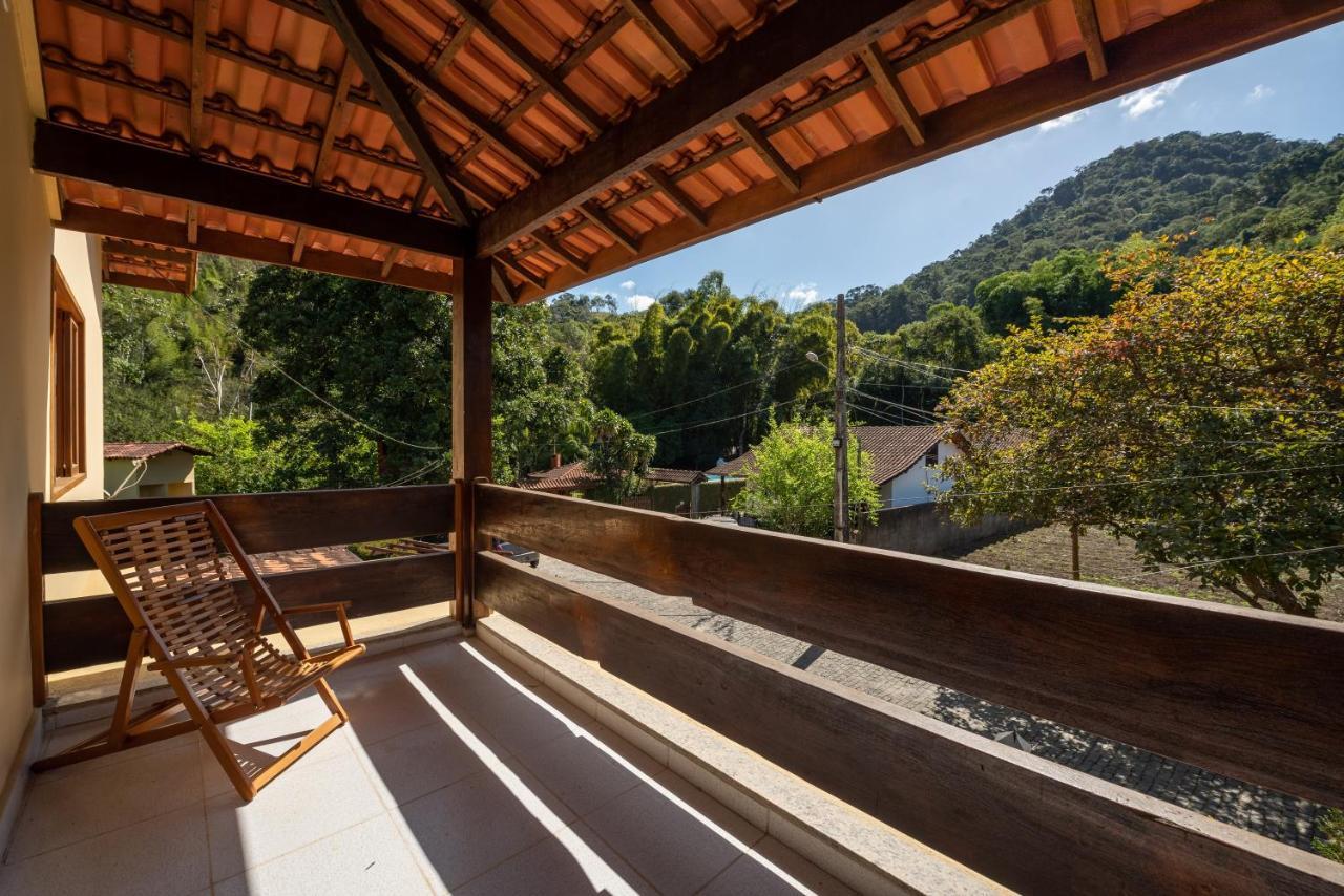 Casa Di Maria 4 Quartos A 500M Centro - Sauna, Piscina, Fogao A Lenha, Churrasqueira - Acesso Privativo Ao Ao Rio - Ideal Para Familias ノバ・フリブルゴ エクステリア 写真
