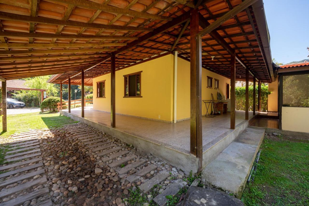 Casa Di Maria 4 Quartos A 500M Centro - Sauna, Piscina, Fogao A Lenha, Churrasqueira - Acesso Privativo Ao Ao Rio - Ideal Para Familias ノバ・フリブルゴ エクステリア 写真