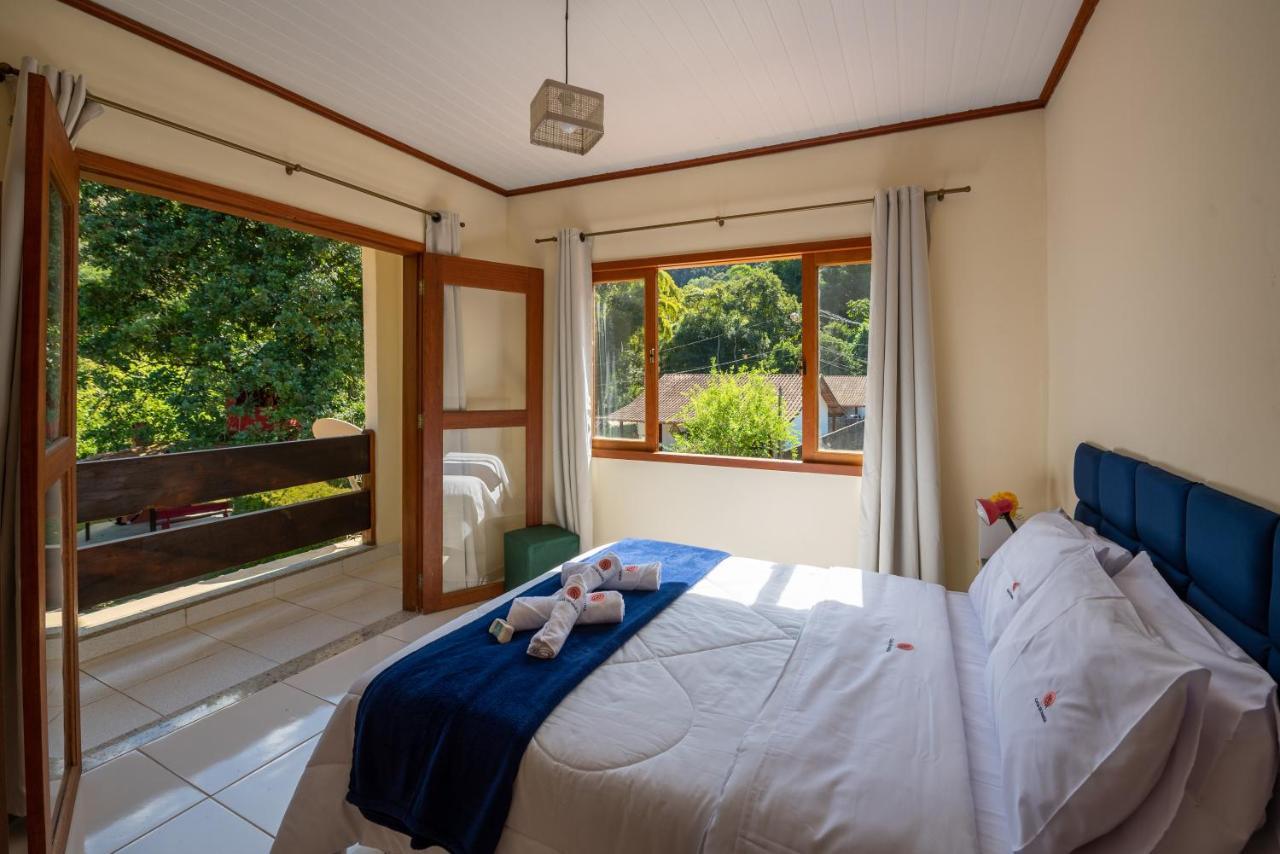 Casa Di Maria 4 Quartos A 500M Centro - Sauna, Piscina, Fogao A Lenha, Churrasqueira - Acesso Privativo Ao Ao Rio - Ideal Para Familias ノバ・フリブルゴ エクステリア 写真